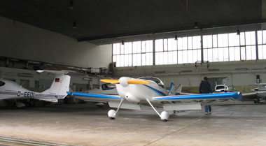 This image shows an Aircraft Hanger.