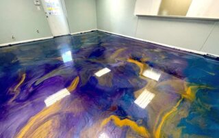 Residential epoxy flooring provides a sleek and durable finish that enhances the aesthetic of your living space.
